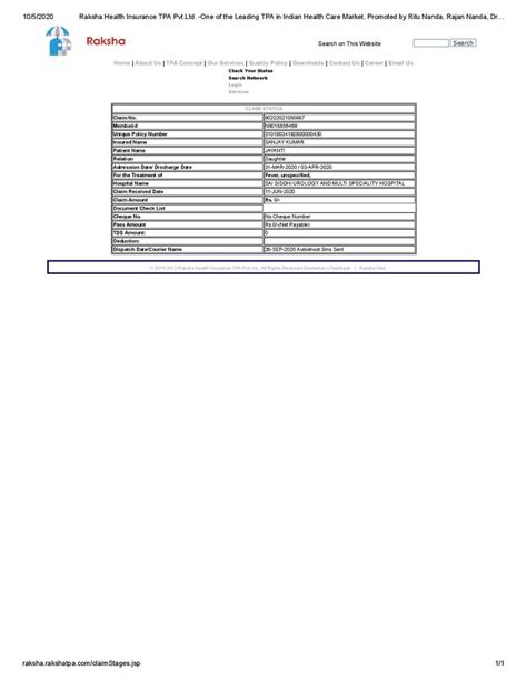 New India Assurance — Required Health Insurance amount Claim Number ...