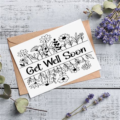 FREE Get Well Soon Printable Cards (3 Designs!) - Leap of Faith Crafting