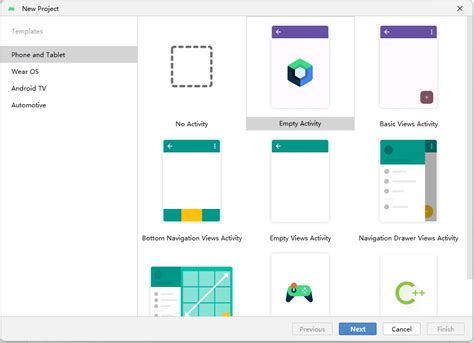Image result for Empty Compose Activity Android Studio