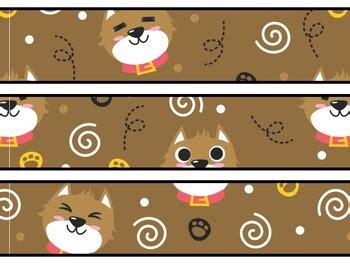 Dog Bulletin Board Decor Kit, Dog Letters school resource by Swati Sharma