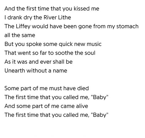 New lyrics from "First Time"! : r/Hozier