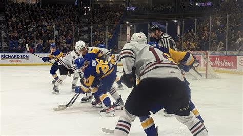 Saskatoon Blades vs. Red Deer Rebels, SaskTel Centre, Saskatoon ...