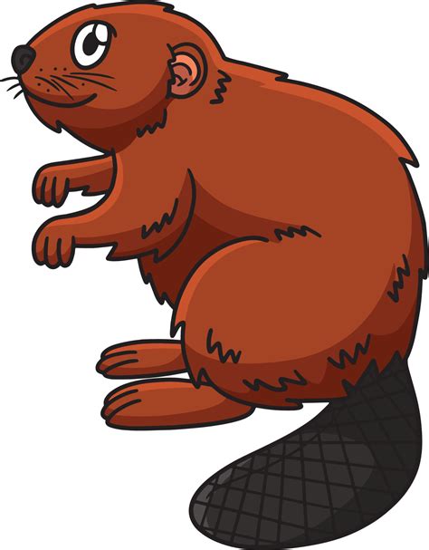 Beaver Vector Clipart