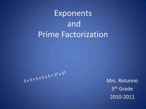 Image result for Prime Factorization Tutorial Lesson