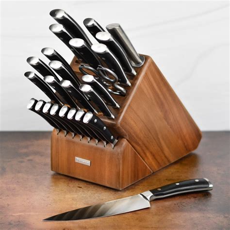 Wusthof Classic Ikon Knife Block Set - 26 Piece Ultimate – Cutlery and More