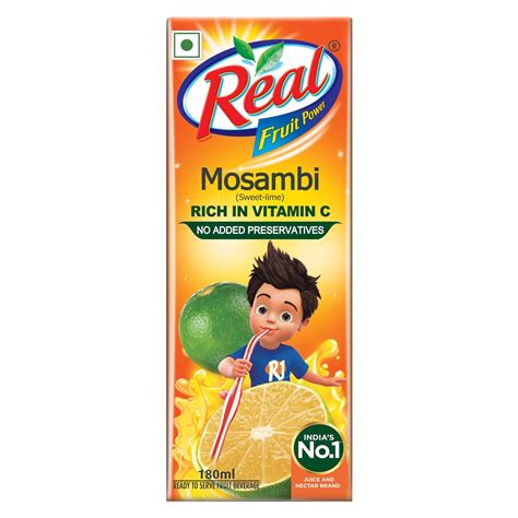 Real Fruit Power , Mosambi Juice -180ml : Amazon.in: Grocery & Gourmet ...