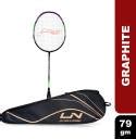 LI-NING G-Force 3800 Superlite Black, Purple Strung Badminton Racquet ...