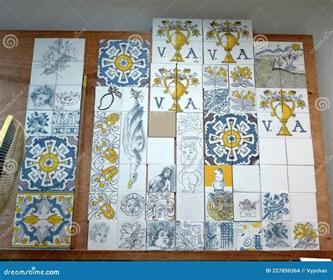 Antique Ceramics Retro Macao Azulejo Ancient Vintage Macau Portuguese ...