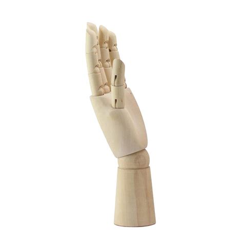 ⚡️Buy Maxbell Wooden Mannequin Sculpture Hands Manikin Male Left Hands ...