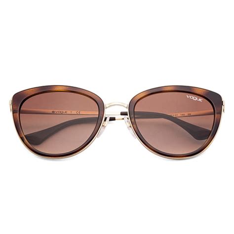 Buy Vogue VO4101 Gold Tortoise Brown Gradient 848 13 Women Sunglasses ...