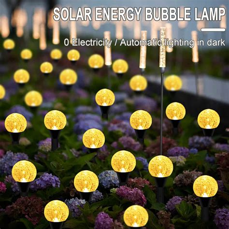 Savings 6.56FT Solar Powered Lights for Outside 10 LED Small Globe ...