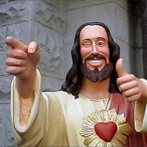 Jesus Thumbs Up Blank Template - Imgflip