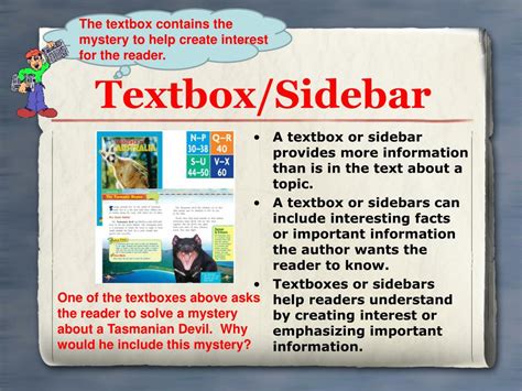Image result for Sidebar Text Feature