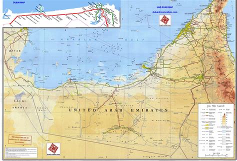 Maps of UAE (United Arab Emirates) | Map Library | Maps of the World