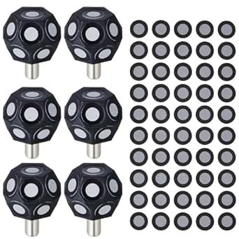 Kingdder 6 Pcs Multi-Angle Marker Set 100 Point 3D Scanner 6mm Dot 3D ...