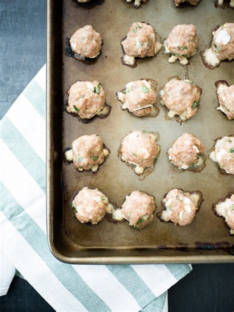 Oven Baked Turkey Meatballs - Sweetly Splendid