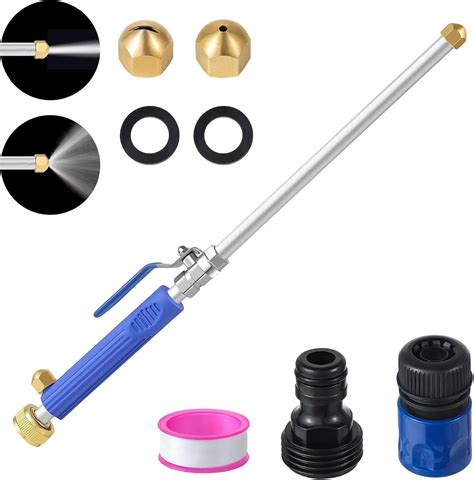 Amazon.com: Jet Nozzle Power Washer for Garden Hose, Power Wash Hose Attachment with 2 Different ...