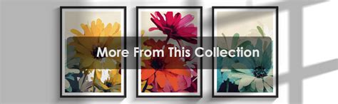 COLOSSAL ART HOUSE Set of 3 paintings for wall for Living Room ...