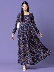 Dhakre fashion Women Floral Print Anarkali Kurta - Buy Dhakre fashion ...