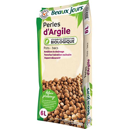 Perles d'argile UAB 6L - Sélection d'Experts - Beaux Jours au meilleur ...