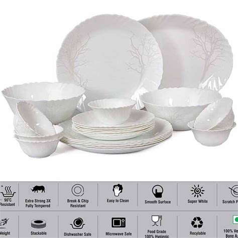 Cello Imperial Dinner Set Deco (21 PCs) - BuildHUB