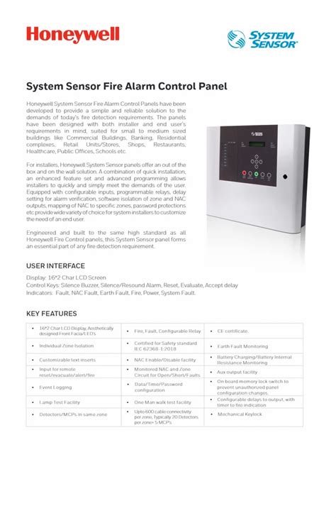 Image result for System Sensor Fire Alarm Control Panel