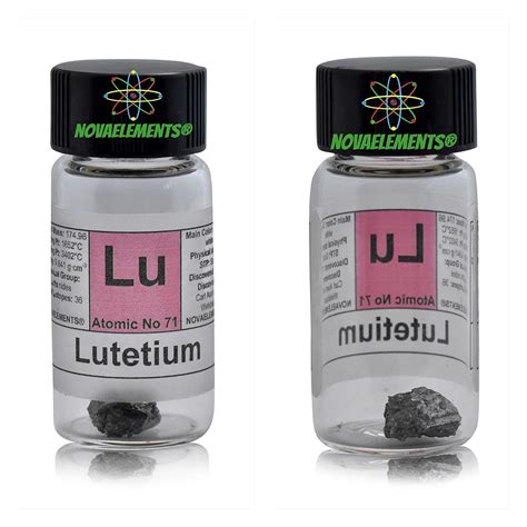 NOVA ELEMENTS Lutetium Metal Element 71 Sample Lu, Pure 0.5 Grams India ...
