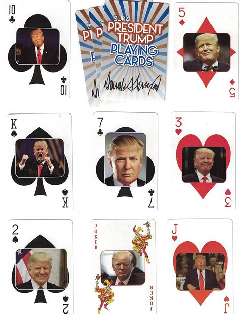 Trump Playing Cards
