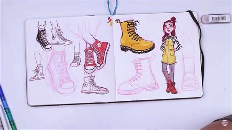 Image result for Tutorial Drawing of Shoes