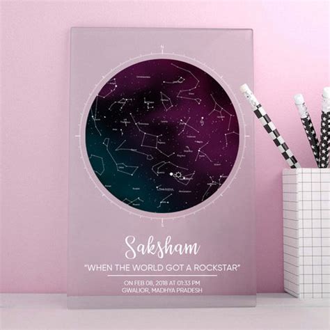Personalised Star Map Acrylic Plaque – Qrioh.com