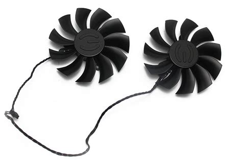 Pi+® (PiPlus®) GPU replacement fan For EVGA GeForce GTX 1050 1050TI 4g