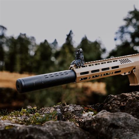 Barra Airguns | 400e Full Auto Gen 2 Metal Electric BB Rifle | Tan