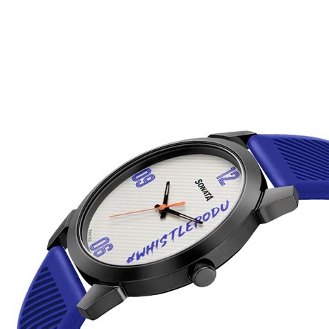Buy Online Sonata CSK Quartz Analog White Dial TPU Strap Watch for Men ...