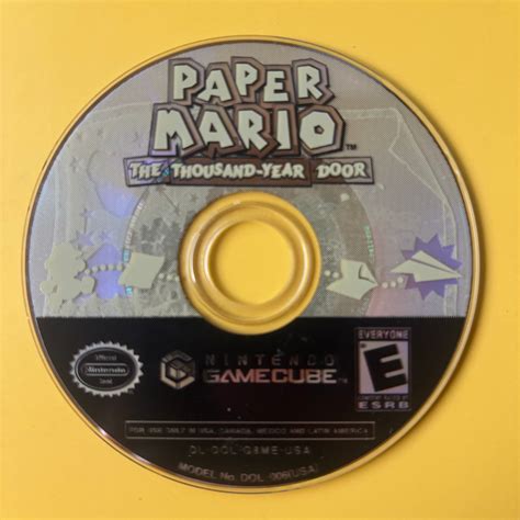 Buy Nintendo GameCube - Paper Mario The Thousand Year Door - NTSC ...