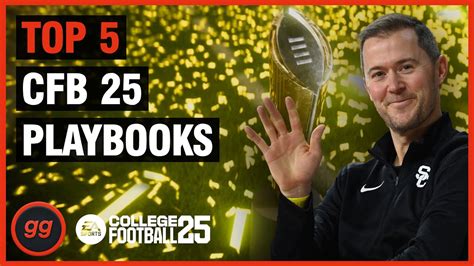 These Are The Top 5 Offensive Playbooks in College Football 25! - YouTube