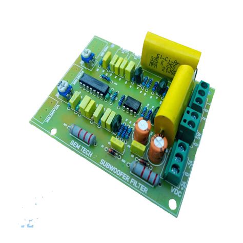 Ultra Bass subwoofer sub Pre-Amplifier Board kit with DIY Projects ...