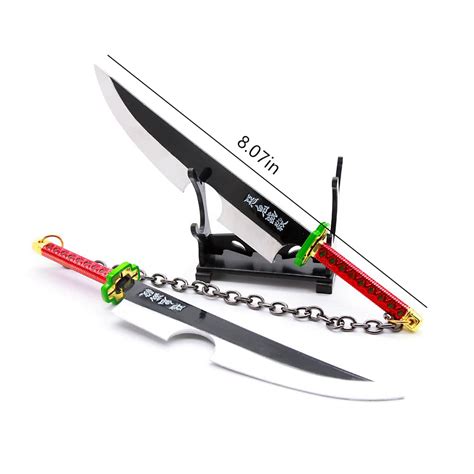 Demon Slayer Sword Mini Katana Keychains Anime Figure Tanjiro For Men ...