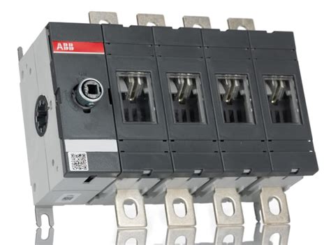 OT160EV04P 1SCA120521R1001 ABB | ABB 4P Pole Base Mounting Isolator ...