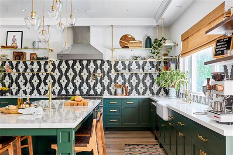 Stylish Inspirational Kitchen Design With Tiles