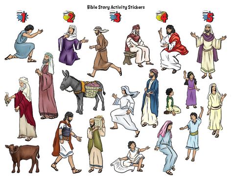 Buy VBS Hero Central Bible Story Activity Stickers (Pkg of 6): Package ...