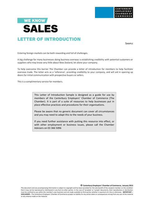 Letter of Business Introduction Sample 的图像结果