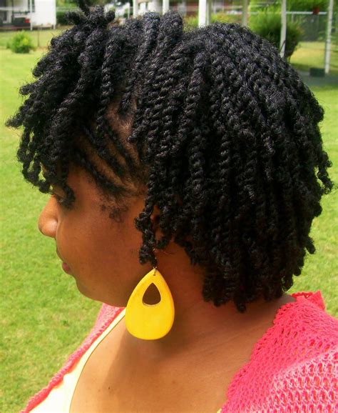 Two-strand twists | Natural hair styles, Natural hair twists, Short ...