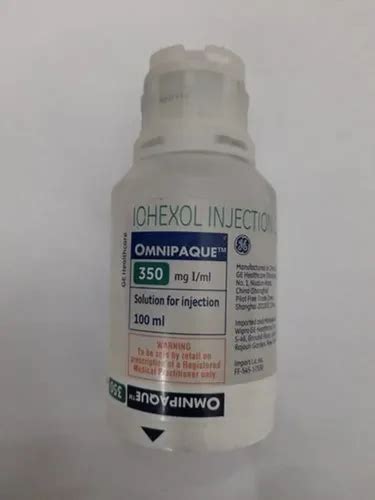 Pharmaceutical Injection - Omnipaque Injection 350 Mg Wholesale Trader ...