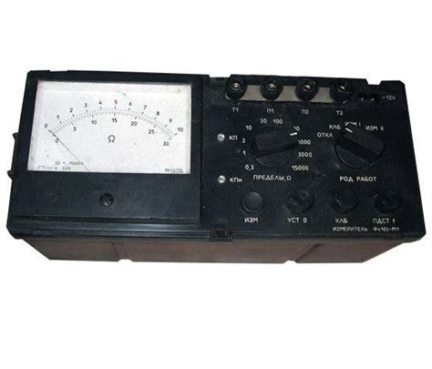 Поверка измерителя сопротивления заземления Ф4103-М1 - Реестр 11374-09 ...