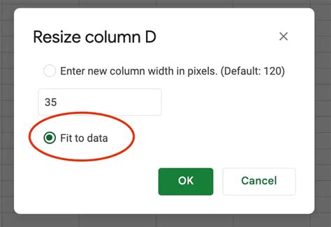 Resize Google Sheets 的图像结果