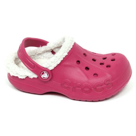 E7080 sandalo bimba CROCS dark pink rubber sandal shoe kid girl