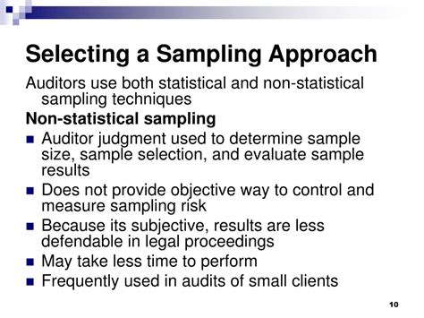 Image result for Non Statistical Sampling Example Audit