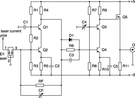 Preamplifier Schematic Diagram