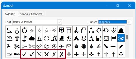 Image result for Check Mark Character Code Excel