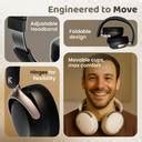 GOBOULT Soniq 70Hrs Battery, 40mm Drivers, ENC Mic, Foldable Design ...